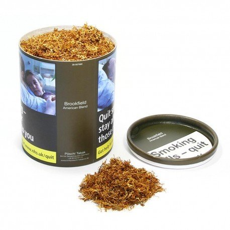 Brookfield | American Blend Cigarette Tubing Tobacco | 200g Tub