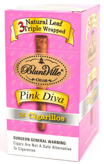 Bluntville Triple Wrapped Pink Diva